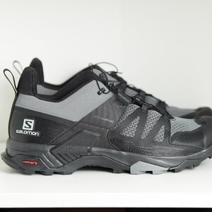 Salomon X Ultra 4 Low Quiet Shade Black Hiking Mens Shoes US 10.5